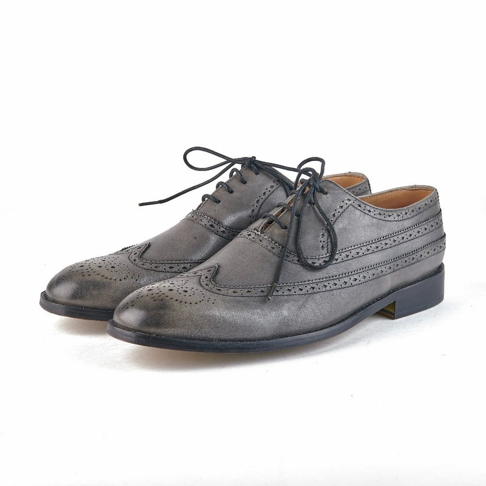 Ben Sherman “Henry” Leather Longwing Oxford Wingtips Men's 10 B NEW!!!